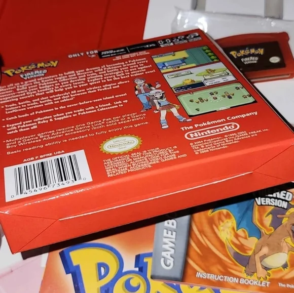 Complete GBA Pokemon FireRed - Picture 6 of 8